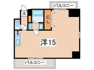 メロディハイム東帝塚山の物件間取画像